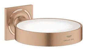 Grohe Allure houder voor zeepschaal en haardroger inzet warm sunset geborsteld