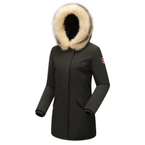 Subprime Hina Parka Khaki Groen